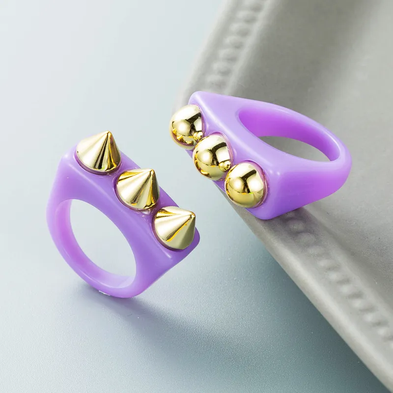 Resin Couple Ring Set